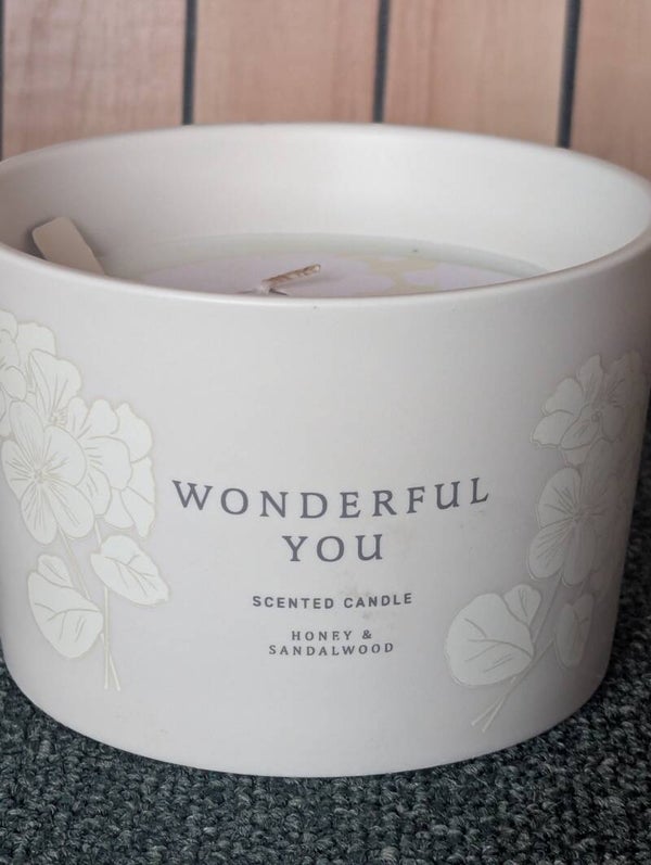 Three wick Candle