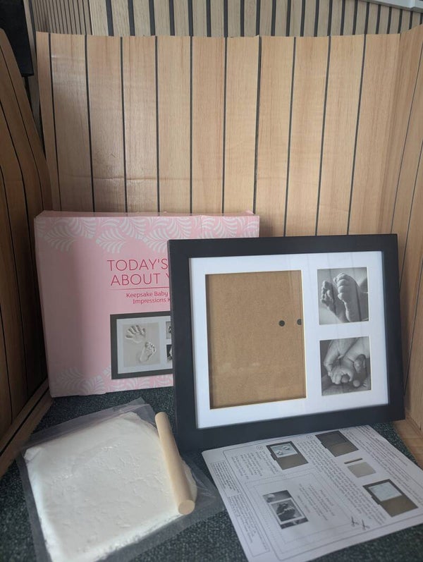 Baby clay impressions kit