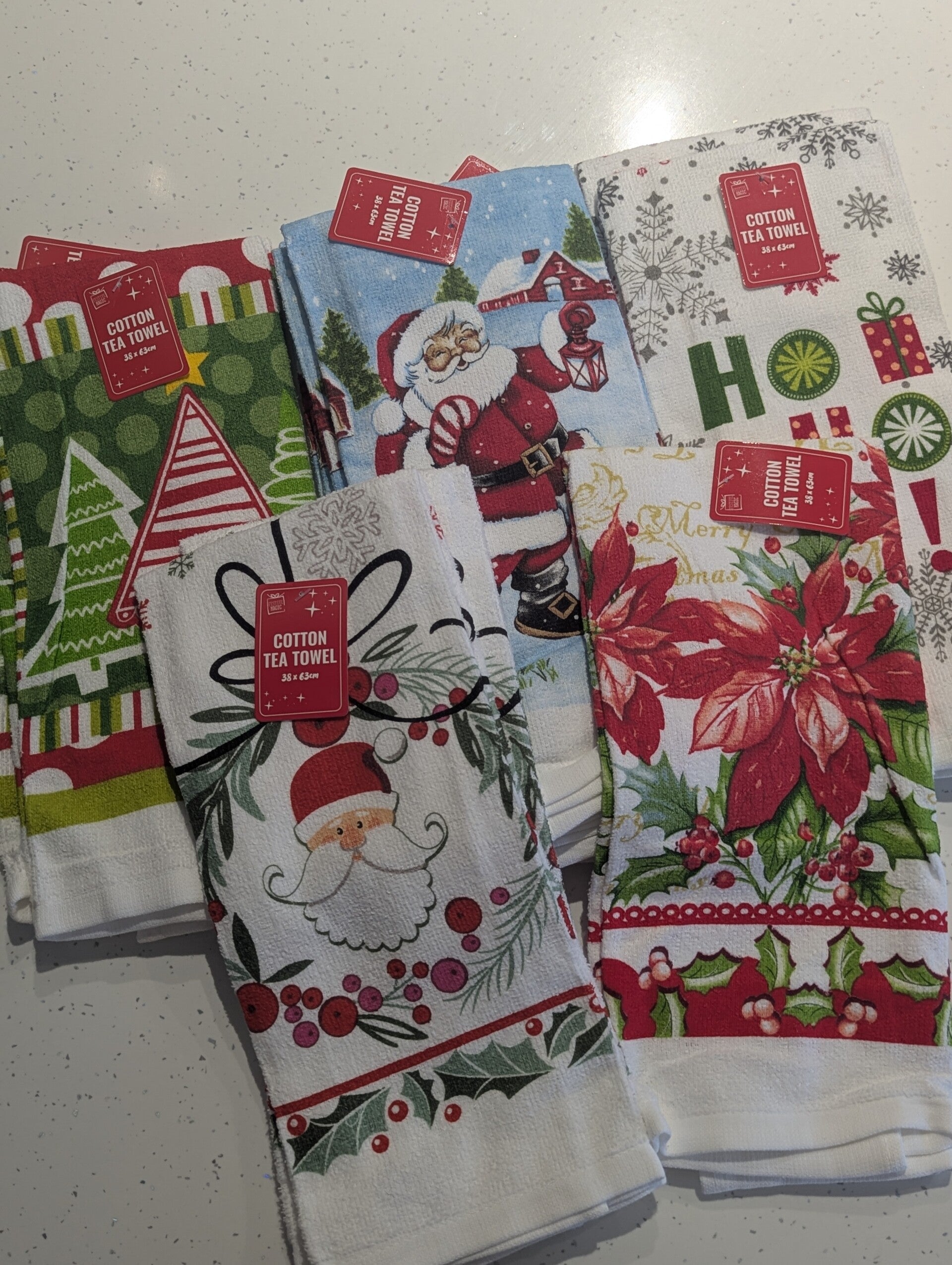 Christmas Cotton Tea Towel
