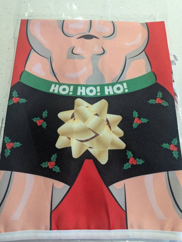 Christmas Apron sexy hunk