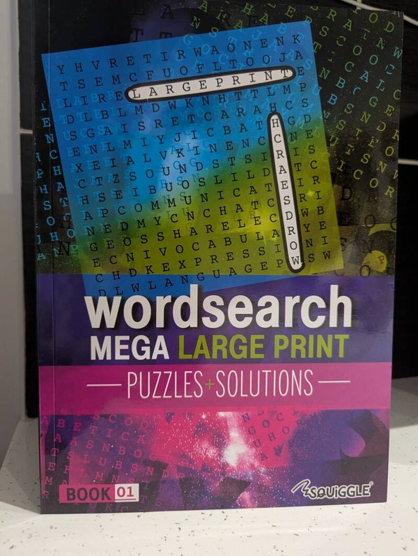Wordsearch book