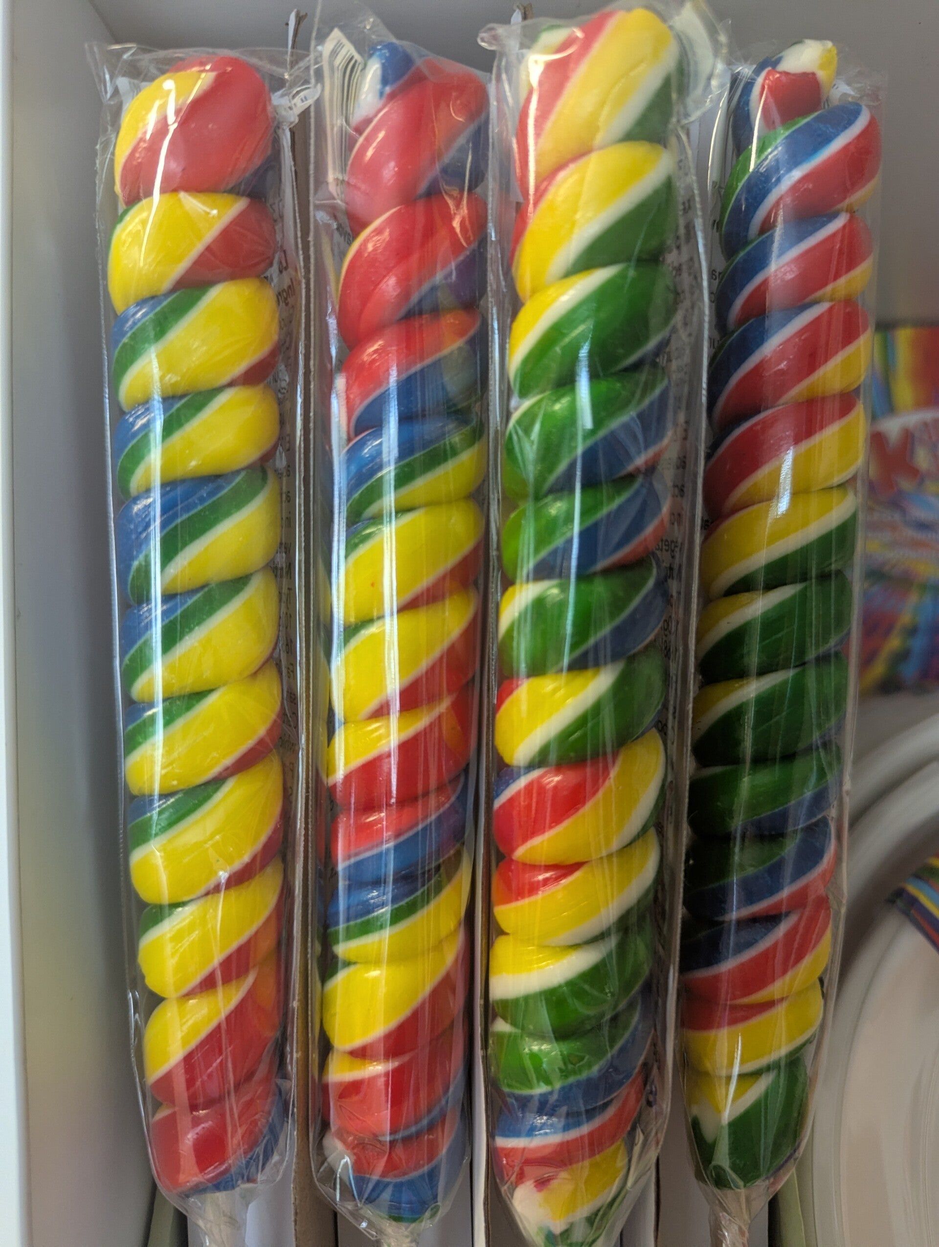 Small twisted Candy Lollipop