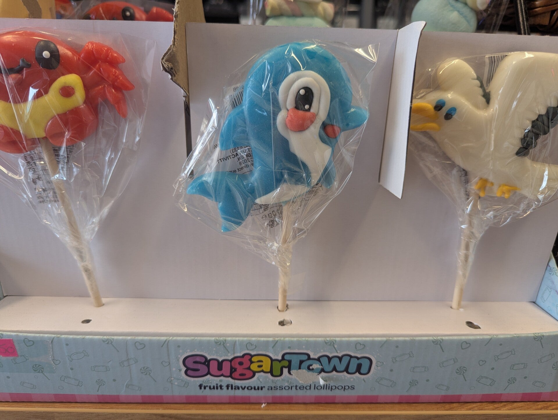 Seaside animal Candy lollypops