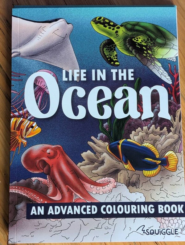 Colouring book (Life in the OCEAN)