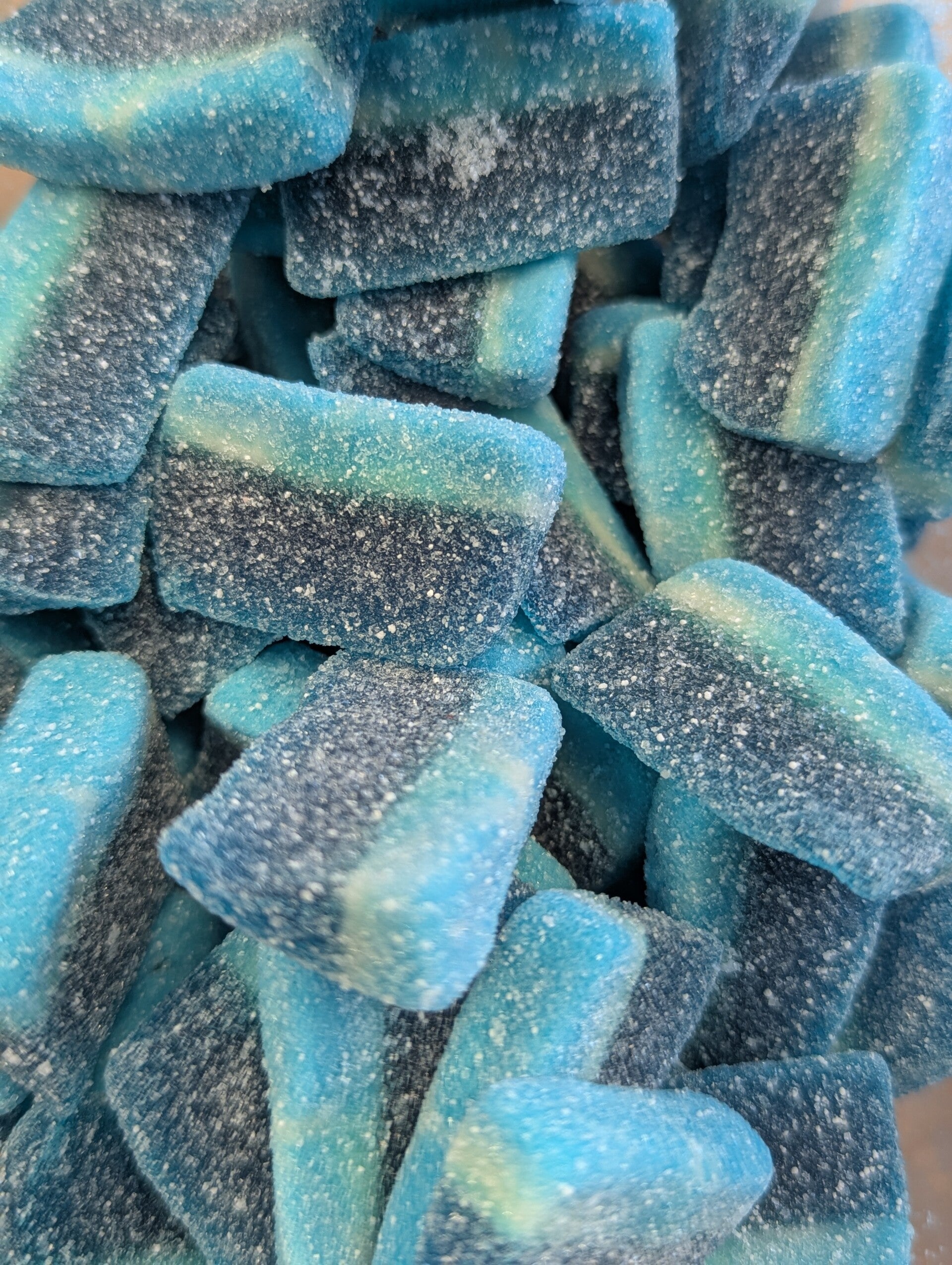Blue Raspberry Slices