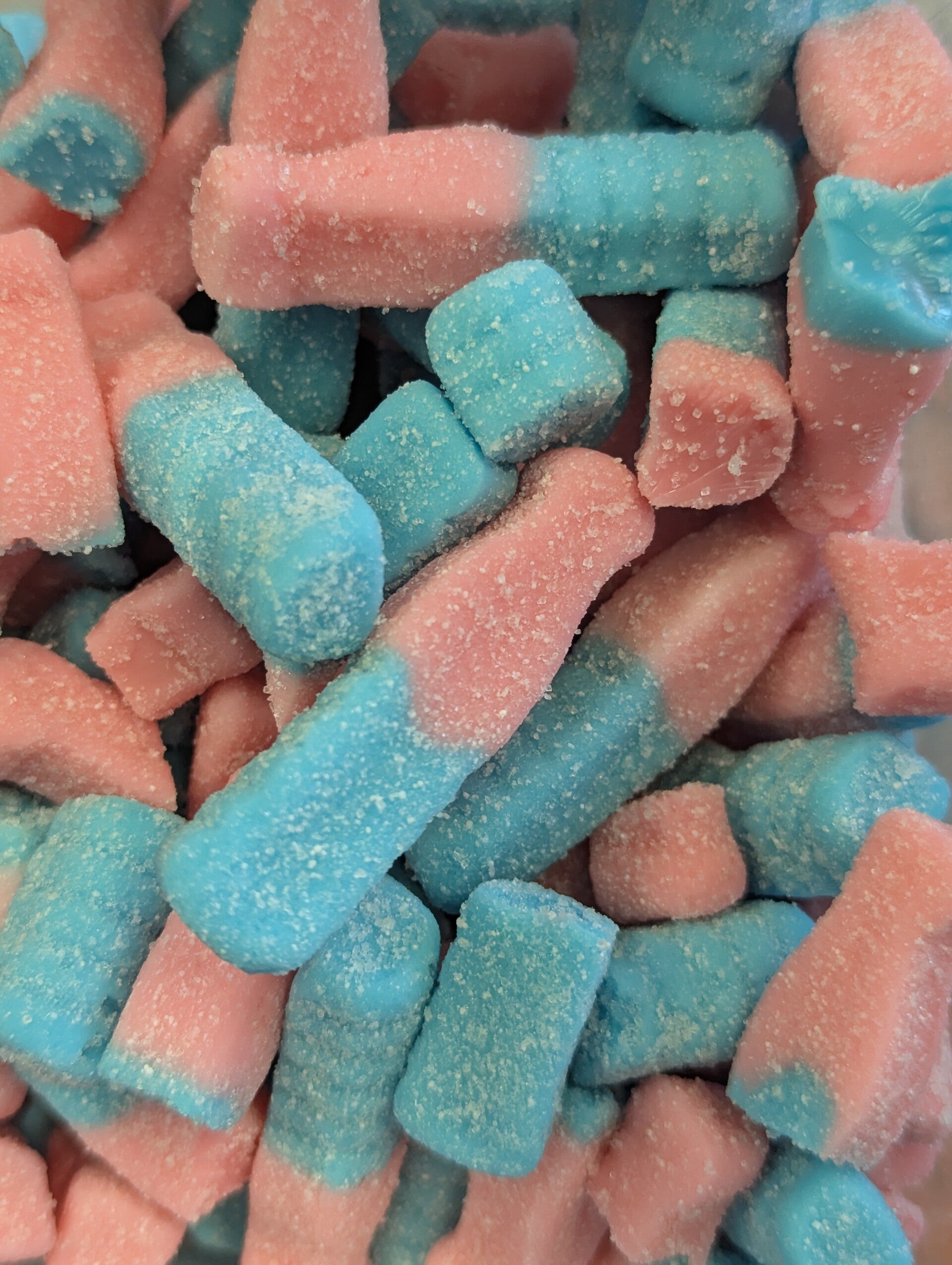 Fizzy Bubble-Gum Bottles