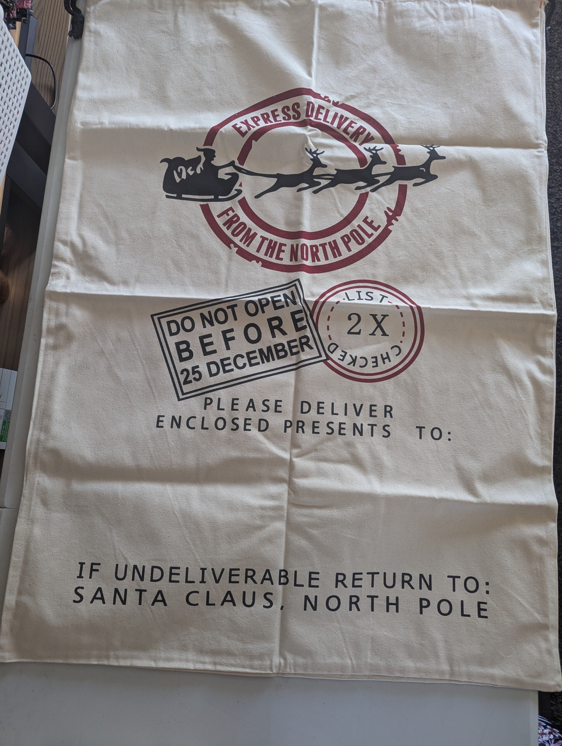 Jumbo Christmas Sack