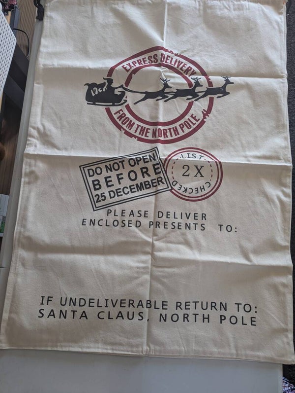 Jumbo Christmas Sack