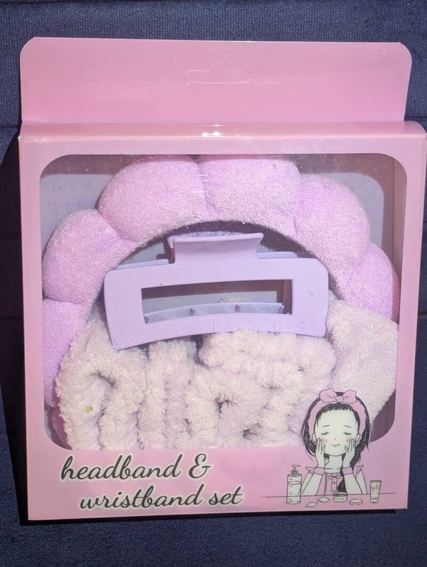 Purple headband set