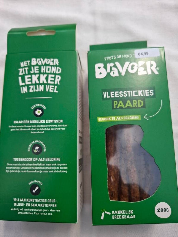 Vleessticks paard 200 gram