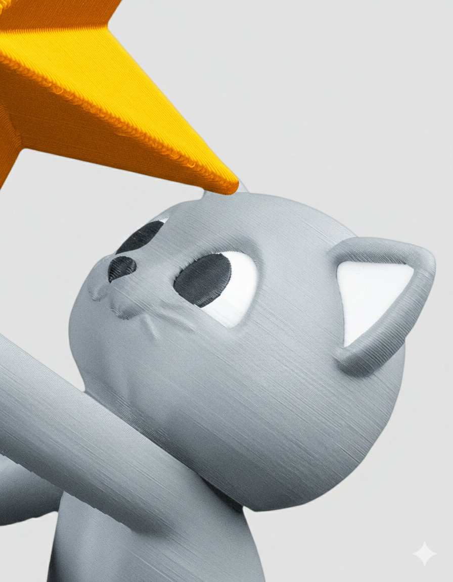 Weihnachtsbaumspitze - Meowy Christmas - Tree Topper