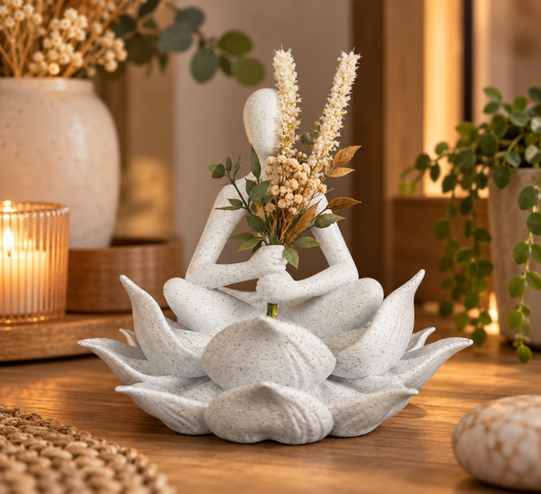 Lotus Keeper – Trockenblumenhalter