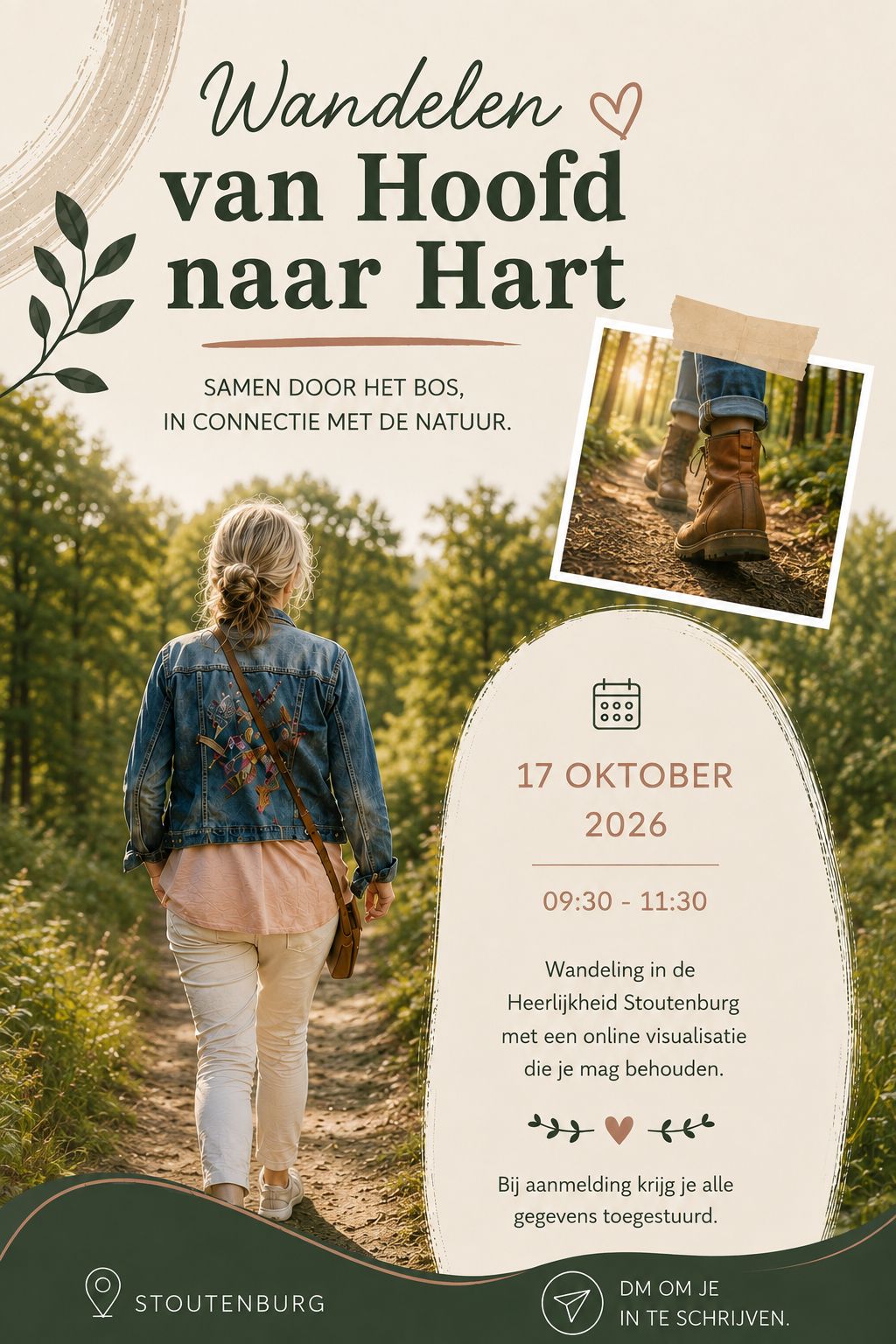 Flyer wandeling