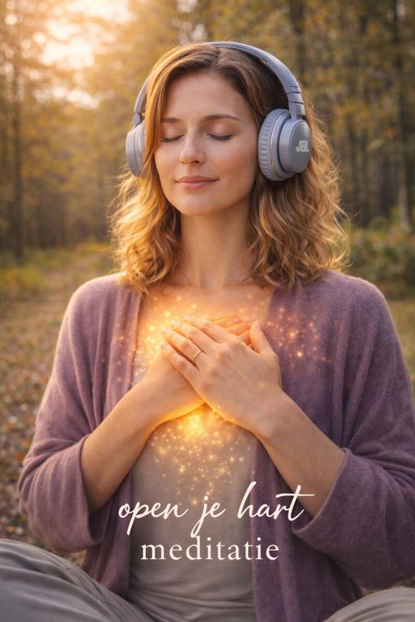 Wandeling van hoofd naar hart. Begeleide meditatie met muziek