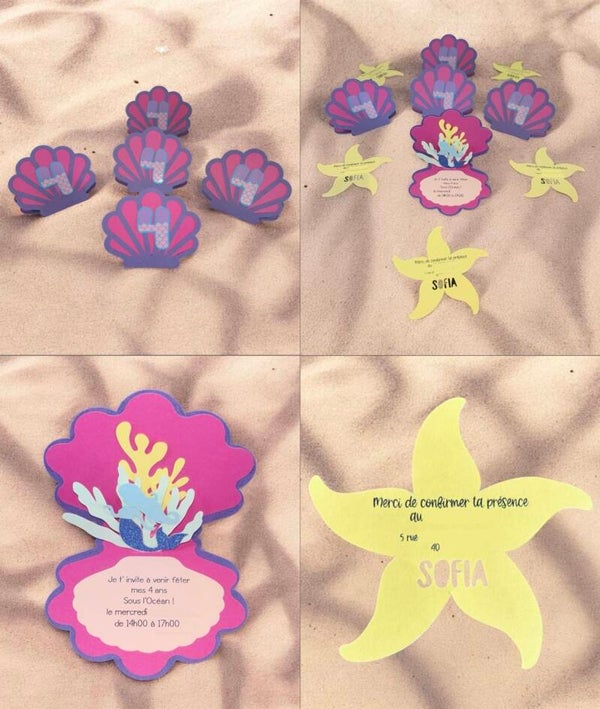 Invitations anniversaire