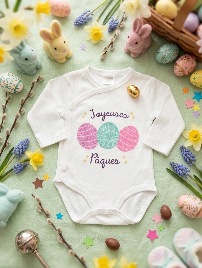 Body « Joyeuses Pâques »