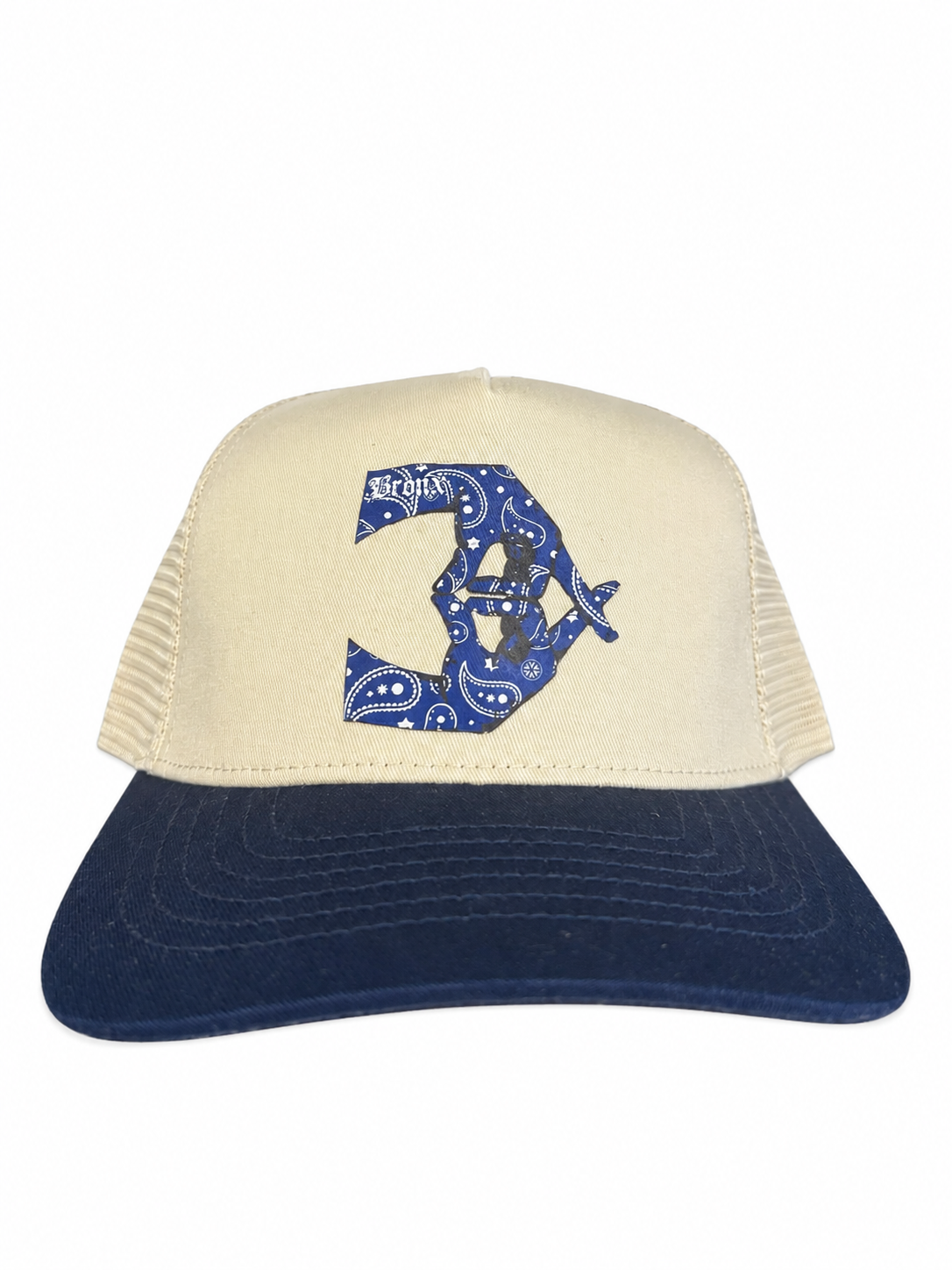 Bronx Logo Hat Paisley pattern