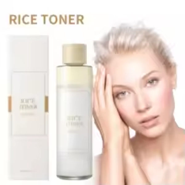 Hydrating Rice Facial Toner with Niacinamide – 150ml | Moisturizing, Firming & Brightening Toner for Skin Barrier Repair and Soothing Care