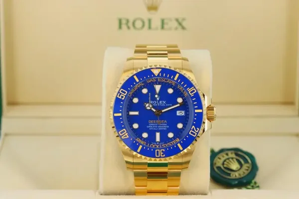 Rolex deep sea ‘yellow gold blue dial’