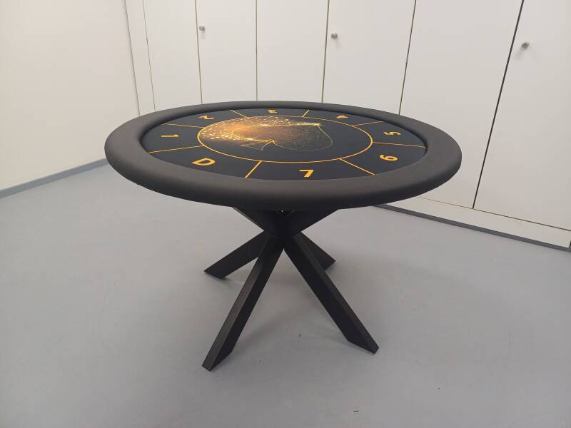 Rond 145cm met 8 cupholders in het speelveld