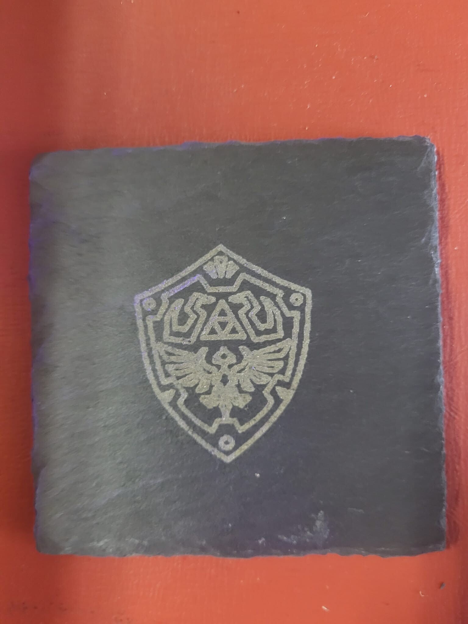 Slate Coaster -Laser Engraved