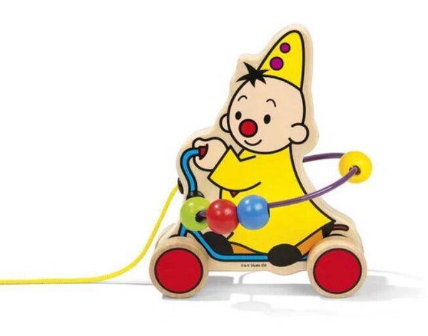 BUMBA houten trekfiguur
