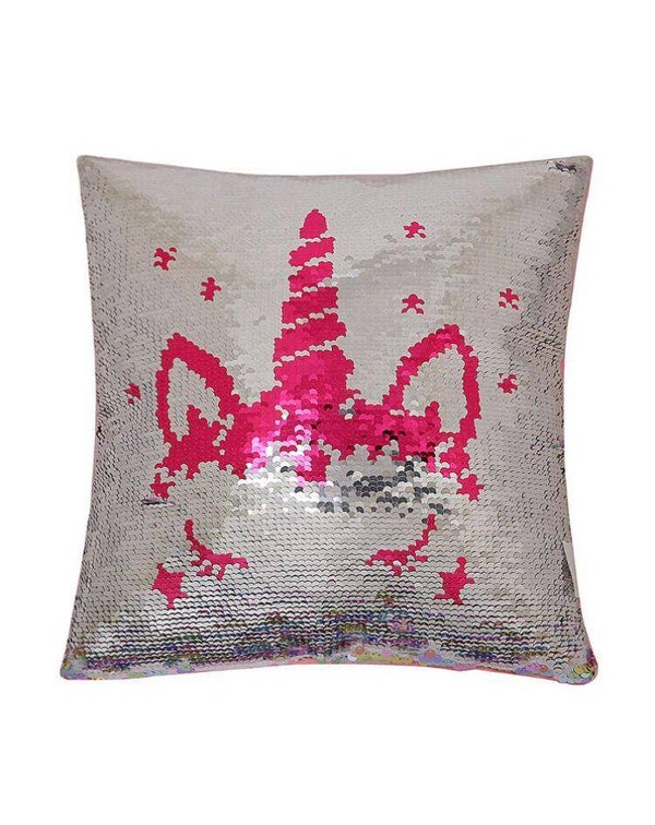 Glitterkussen UNICORN