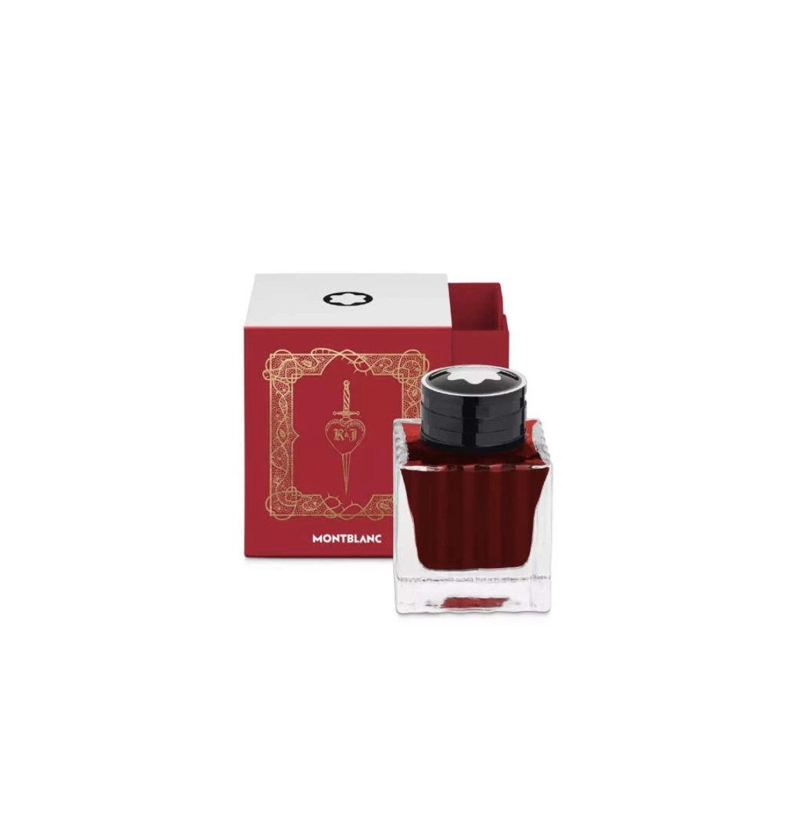 Montblanc Meisterstück Romeo & Juliet Ink Bottle, Red, 50ml, 136807