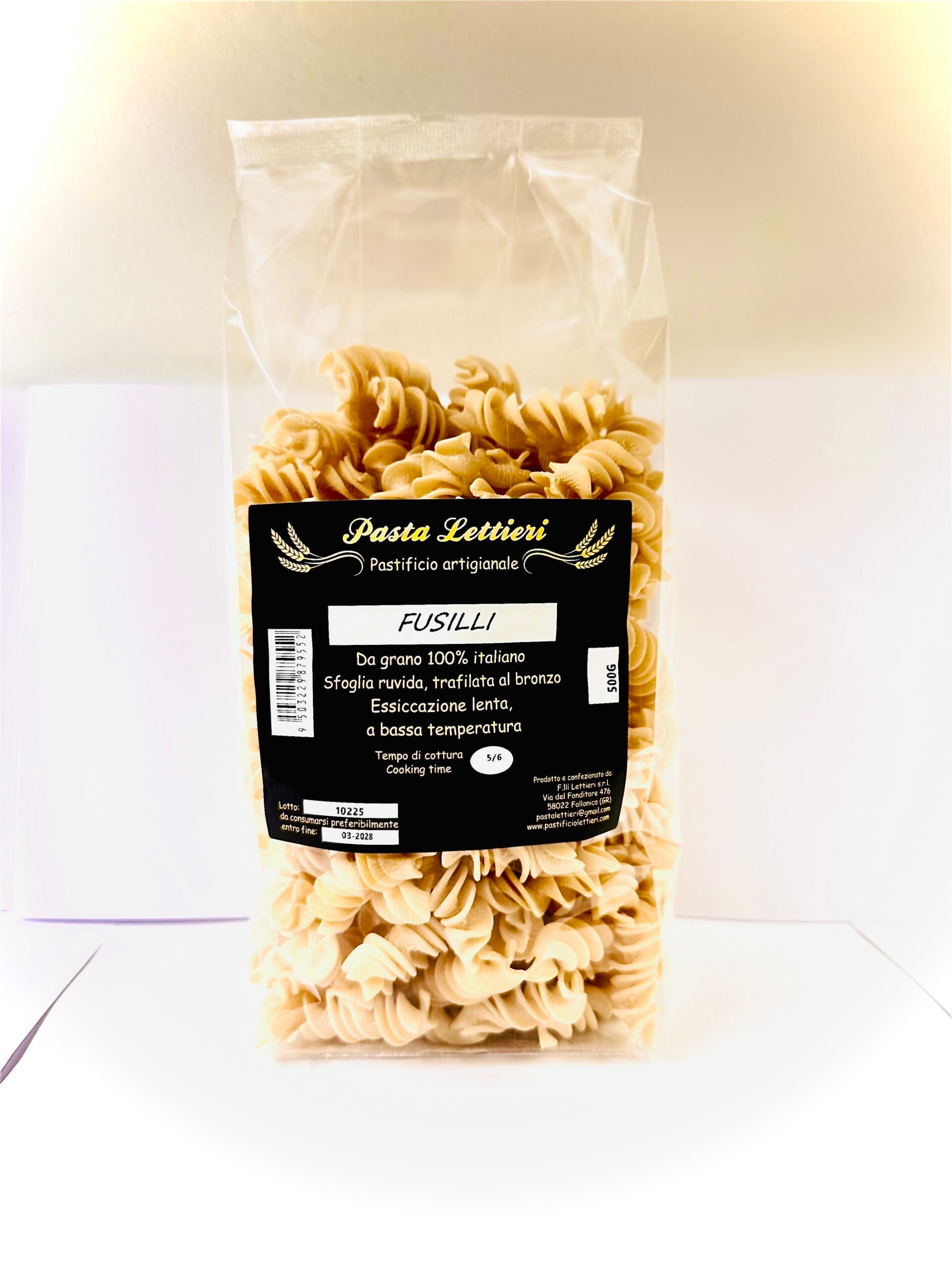 Fusilli di grano duro 500g