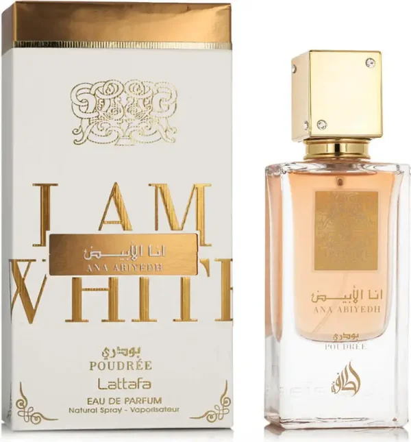 Lattafa Ana Abiyedh Poudrée Eau de Parfum für Damen 60 ml