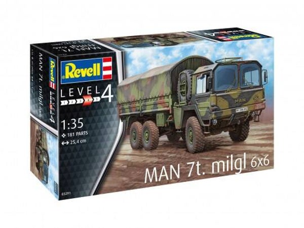 MAN 7t Milgl 6x6 Revell  Nr. 03291  1:35