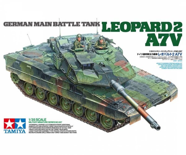 Leopard 2 A7V German Main Battle Tank Tamiya  Nr. 35387  1:35 NEUHEIT!!!
