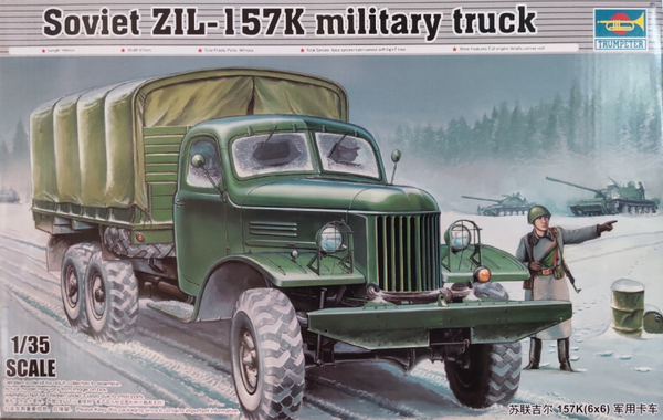 Soviet Zil-157K Military Truck Trumpeter  Nr. 01003  1:35