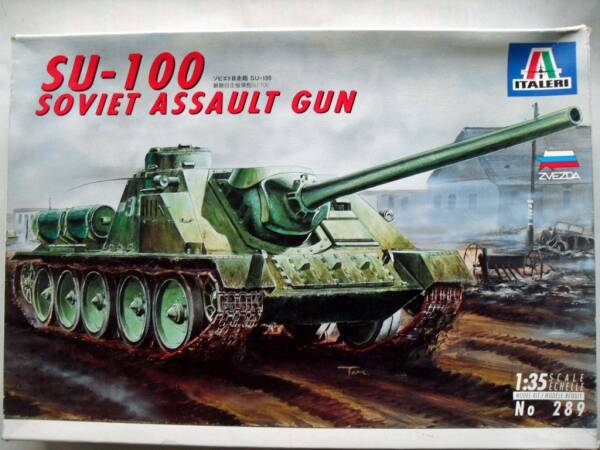 SU-100 Soviet Assault Gun Italeri  Nr. 289  1:35
