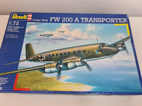 Focke Wulf Fw 200 A Transporter Revell Nr. 04309 1:72