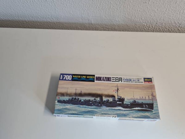 WL417 IJN Destroyer Mikazuki Hasegawa 49417 1:700