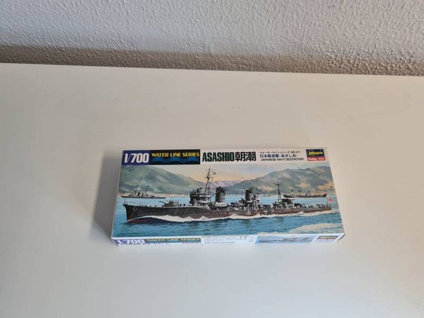 Japanese Navy Destroyer Asashio Hasegawa  No. 43411  1:700