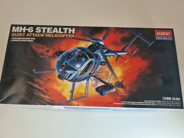 MH-6 Stealth Quiet attack Helicopter Academy  Nr. 12260  1:48