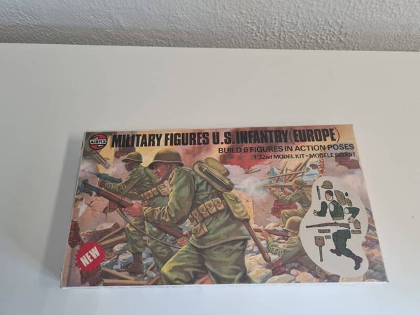 Military Figures U.S. Infantry (Europe) Multipose Airfix  Nr. 04586-1  1:32