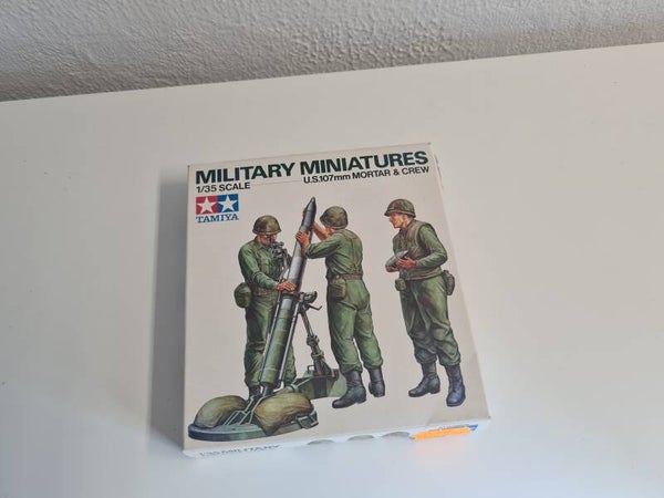 U.S. 107mm Mortar & Crew Tamiya  Nr. MM219  1:35