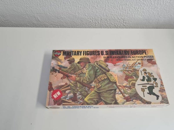 Military Figures U.S. Infantry (Europe) Multipose Airfix  Nr. 04586-1  1:32