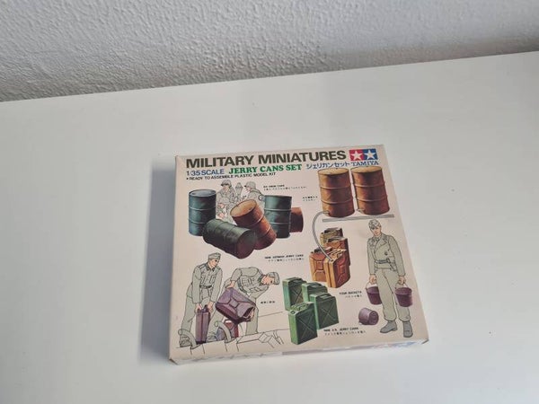 Military Miniatures Jerry Can Set MM26 Tamiya  Nr. 35026  1:35