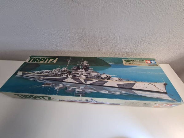 German Battleship Tirpitz Tamiya  Nr. 78015  1:350