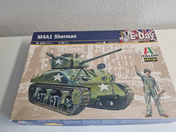 Sherman M4A1 Italeri  Nr. 225  1:35