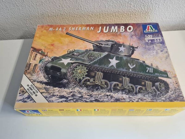 M4A2 Sherman Jumbo Italeri  Nr. 253  1:35