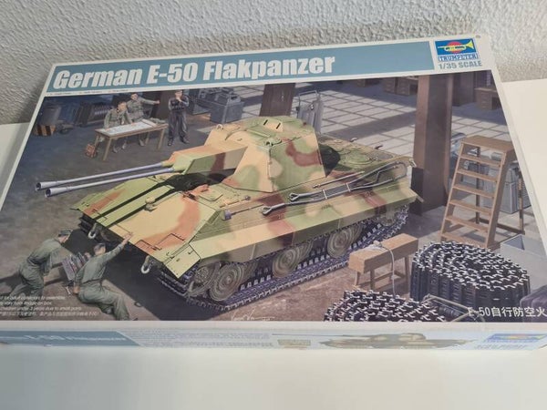 German E-50 Flakpanzer SPAAG Trumpeter  Nr. 01537  1:35 neu