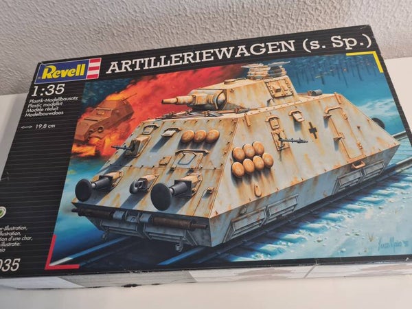 Artilleriewagen (s.Sp.) Revell  Nr. 03035  1:35
