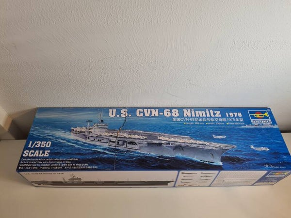 CVN-68 USS Nimitz 1975 Trumpeter  Nr. 05605  1:350
