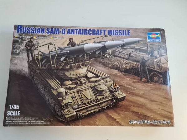 Russia SAM-6 Antiaircraft Missile (2K12 Kub | SA-6 "Gainful") Trumpeter  Nr. 00361 1:35