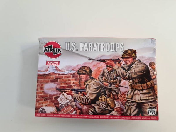WWII US Paratroops Vintage Classics Airfix  Nr. A00751V  1:76